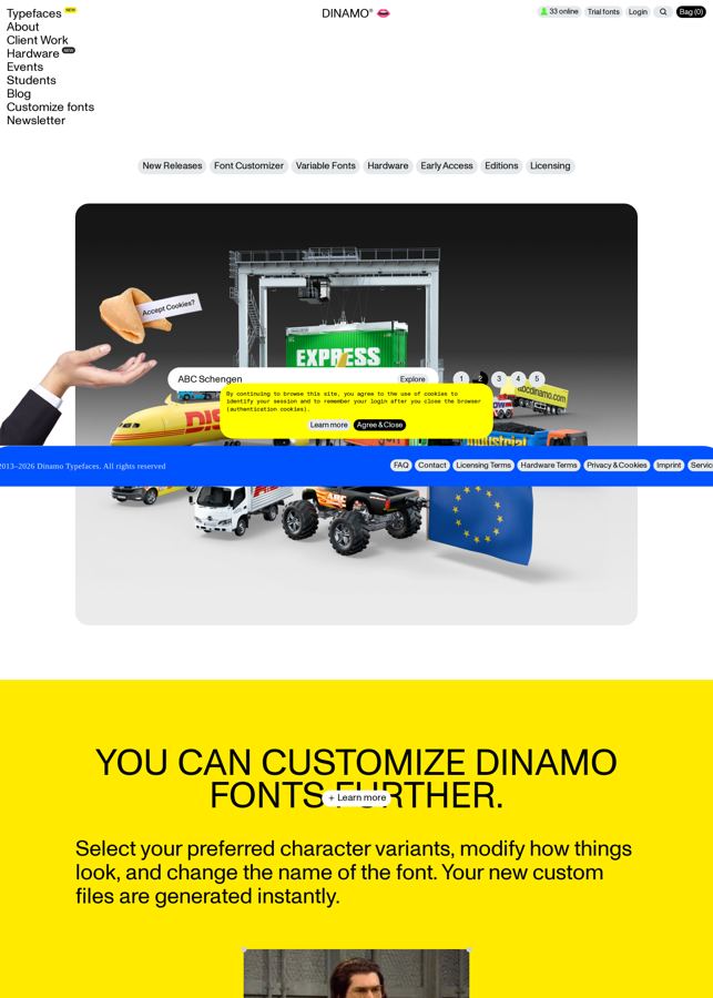 dinamo-typefaces