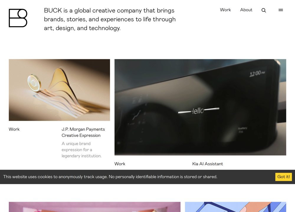Screenshot of BUCK