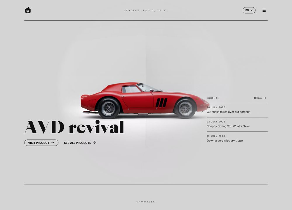 Screenshot of EPIC Agency