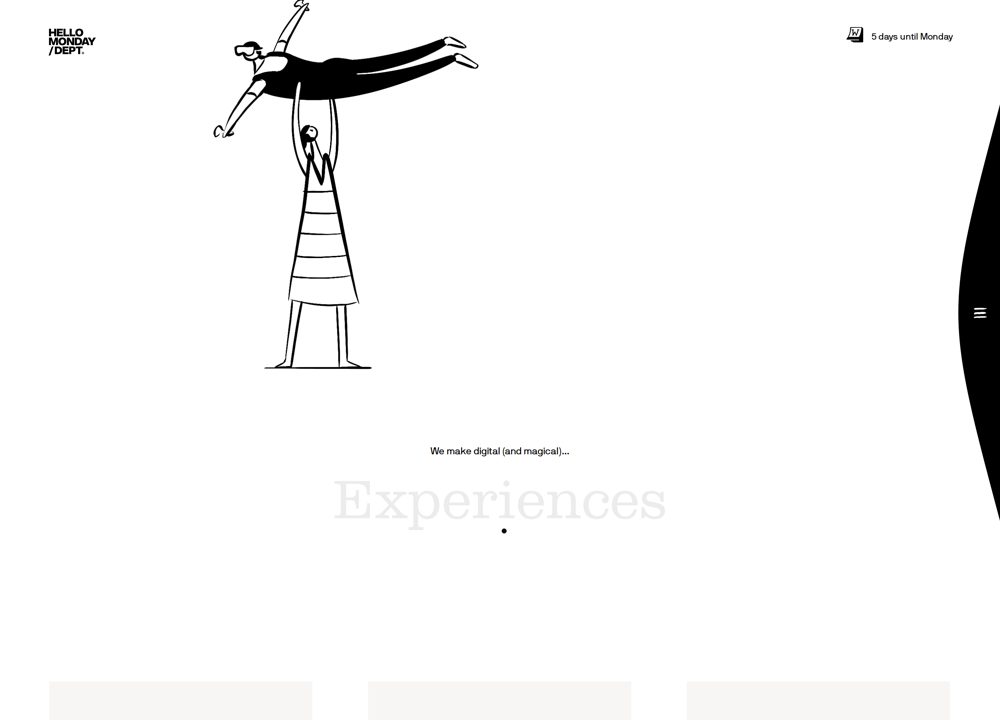 Screenshot of Hello Monday